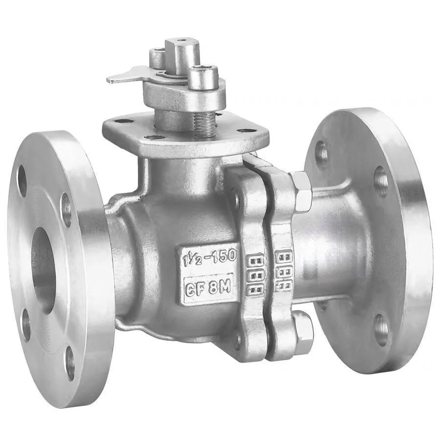 GB/ANSI/JIS/DIN Two Pieces Floating Soft /Hard Seal Ball Valve Manual/Worm Gear/ Electric/Pneumatic