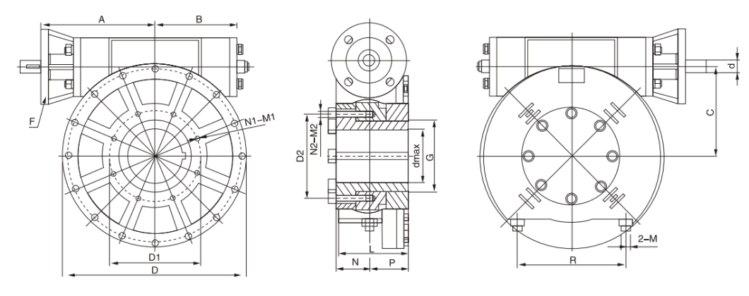 Xw Part-Turn Electric Gearbox for Valves