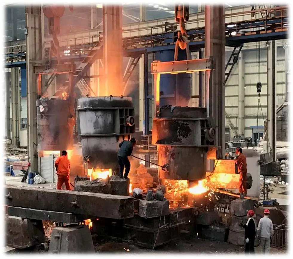 Gearbox for Ball Mill / Alloy Carbon Steel Ductil Iron Casting / Machining