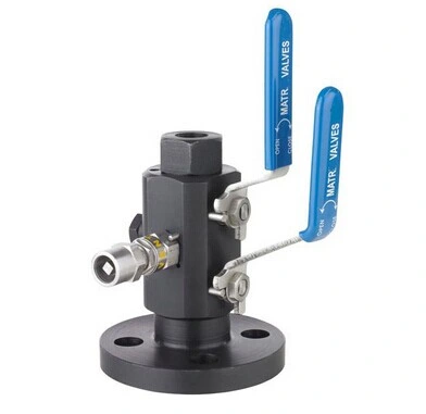 F-NPT/Flanged A105/F304/F316/F51/F55 Double Block and Bleed Lever Operated /Gear Operated Floating / Trunnion Dbb Ball Valve