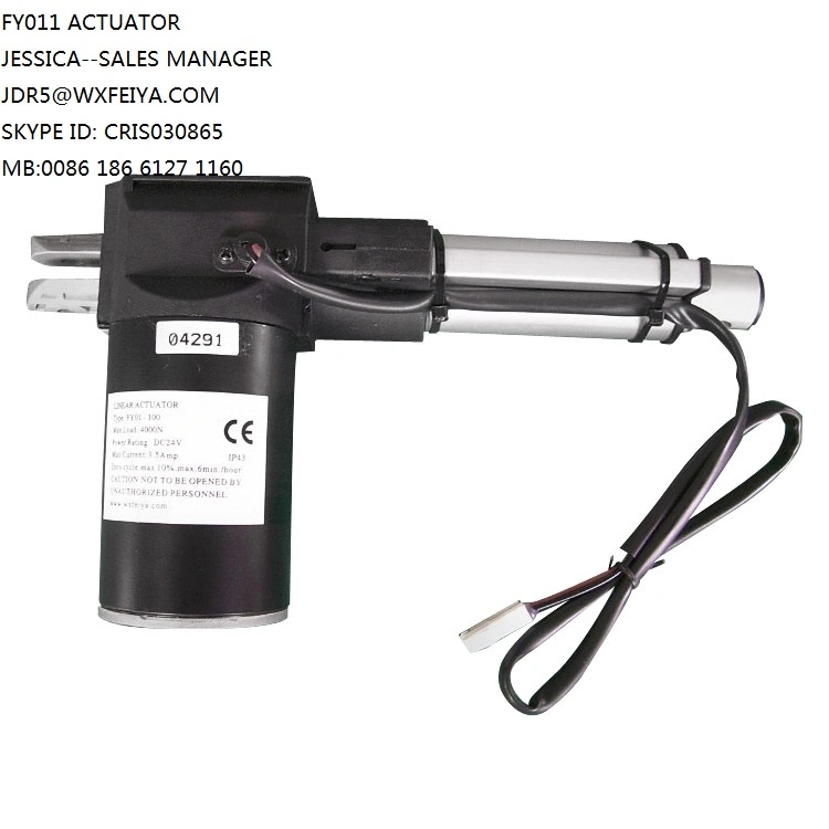 RoHS DC Motor Waterproof Protect Feature and Gear Motor Type Linear Actuator