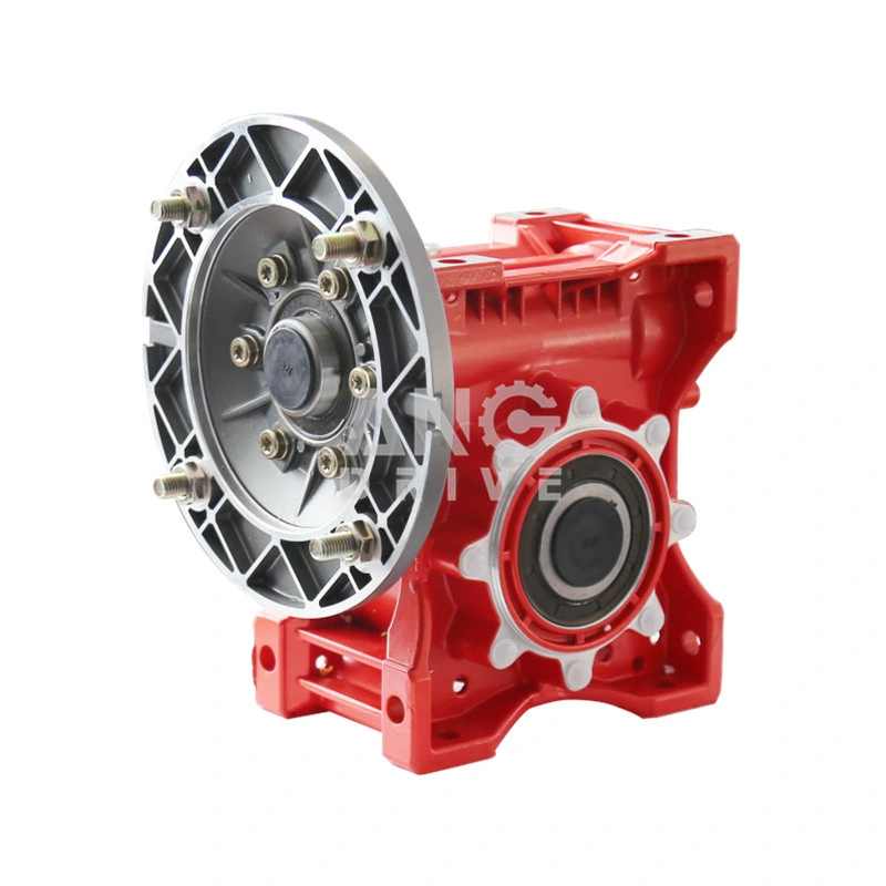 Nmrv Series Industrial Speed Reduction Gearbox with Motor Chinese Blue OEM Worm Reducer