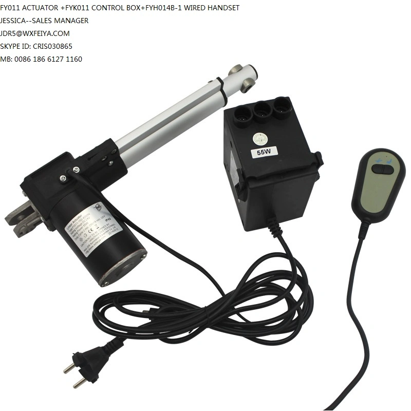 RoHS DC Motor Waterproof Protect Feature and Gear Motor Type Linear Actuator