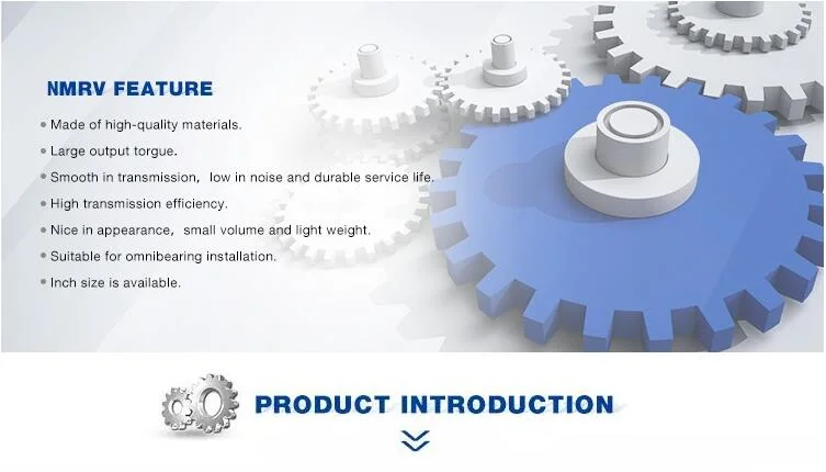 E-RV 075 Eed Worm Gear Gearbox Reducer