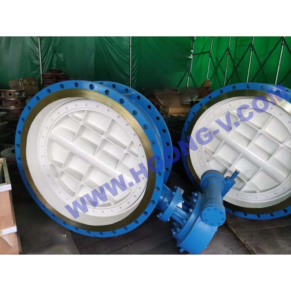 DIN API Cast Steel Cast Iron Ductile Iron Ggg40 Gg25 EPDM NBR Rubber DN 800 Electric Actuator Lug Wafer Butterfly Valve