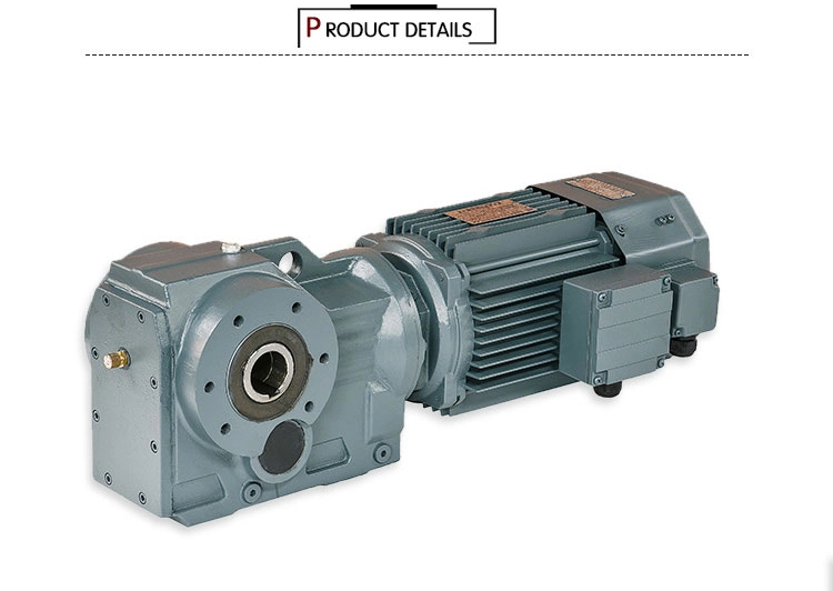 R/K/F/S Four Series Reducers, K Series Spiral Bevel Gear Reducers, Hard Tooth Surface Gear Transmissions