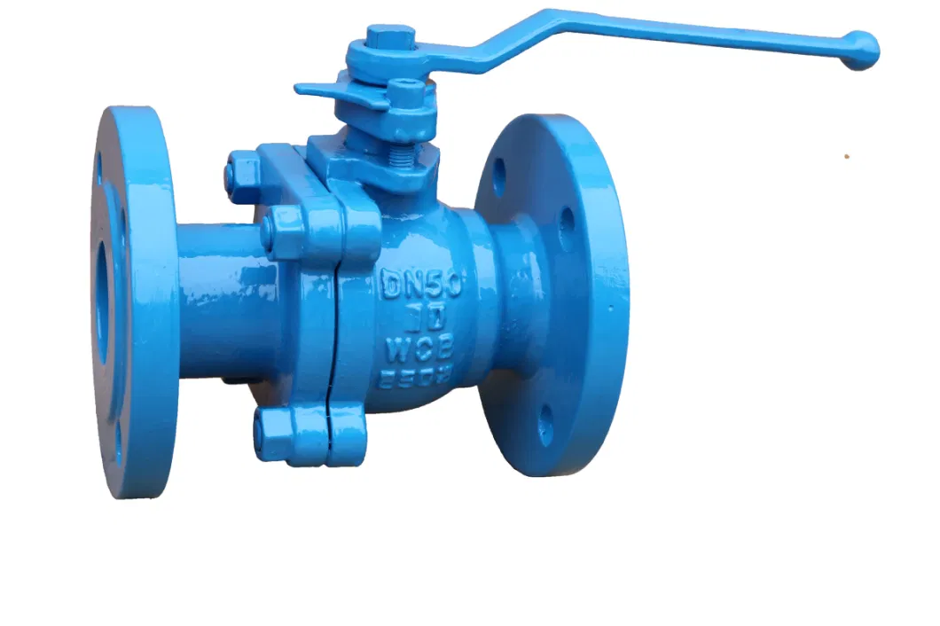 Flange End Cast Iron with Lever/Gearbox/Pneumatic/Electric Operation Ball Valve