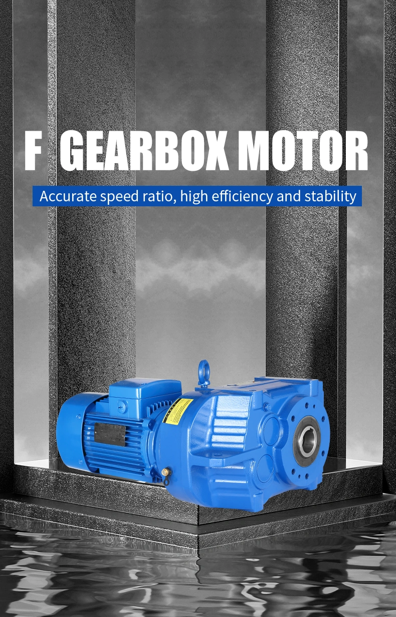 Gphq F Series Parallel-Shaft Helical Gear Geared Motor Reducer for Load Elevators