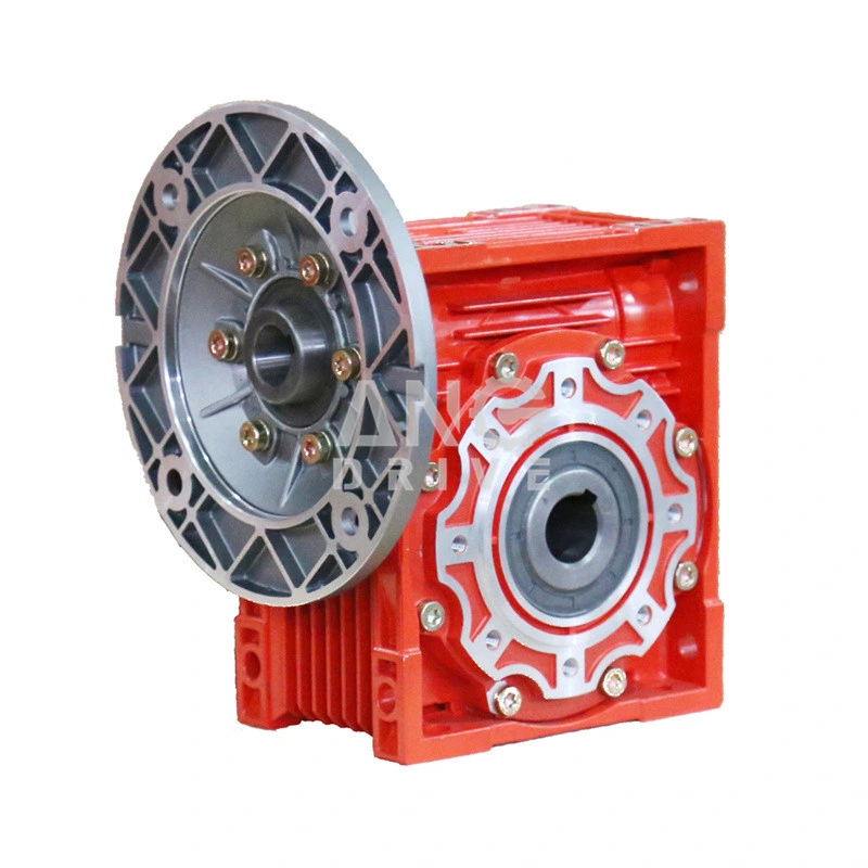 Nmrv Series Industrial Speed Reduction Gearbox with Motor Chinese Blue OEM Worm Reducer
