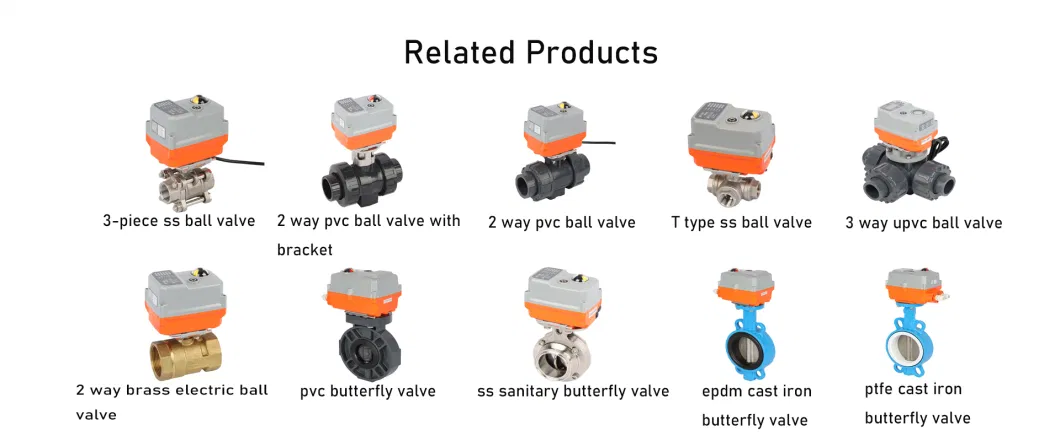 Failsafe Return 3 Way Electric Motorized Water Gas Oil Actuator Nickel Plated Bsp NPT Brass Ball Valve