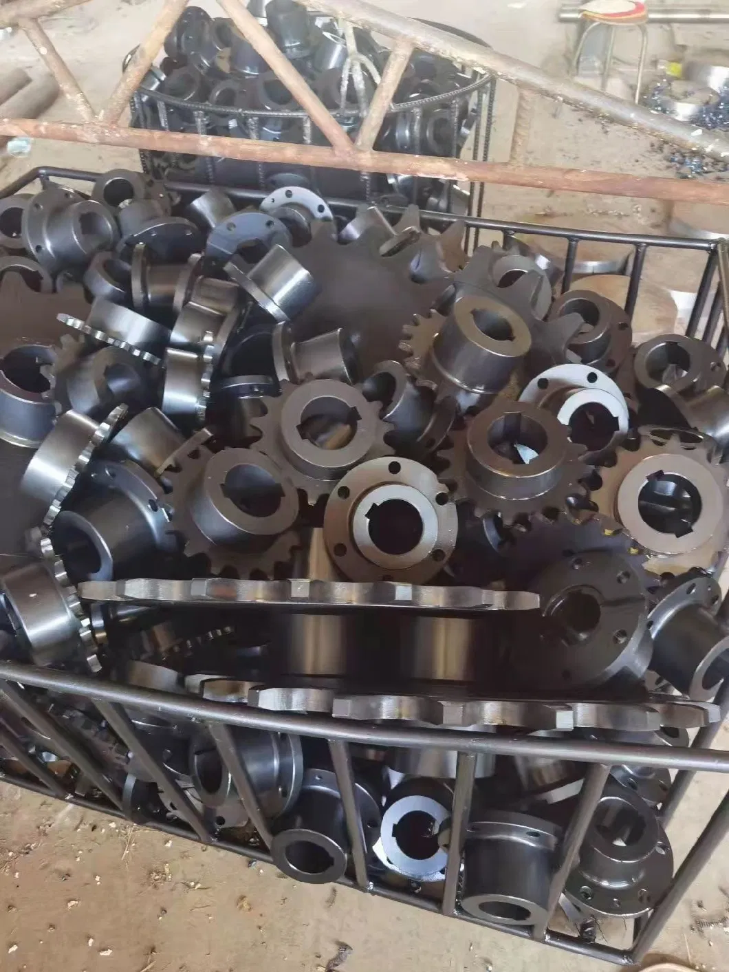 Forging Hobbing Die Casting Gear Steel Metal Differential Drive Motor Slew Crown Rack Pinion Wheel Worm Shaft Spiral Helical Spur Bevel Transmission Gears