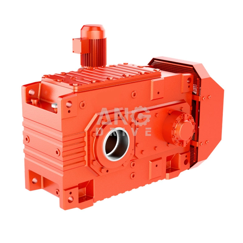 Hb PV Square Big Load Industrial High Torque Bevel Helical Gearbox