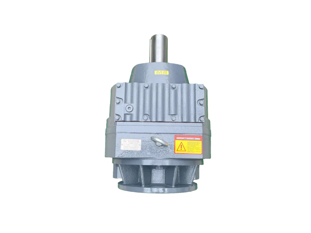 R Series Foot Mounted Coaxial Gearbox with Variable Frequency- Braking Motor with Flange Connection