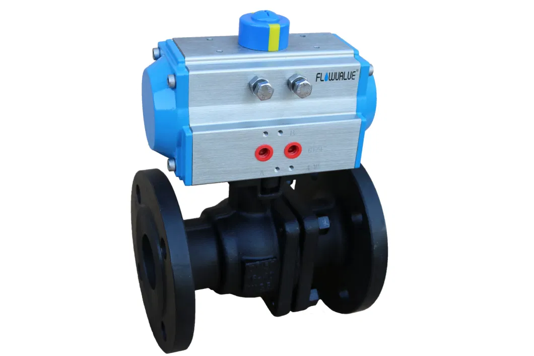 Carbon Steel Wcb Body Flange End Lever/Gearbox/Pneumatic/Electric Operated Ball Valve