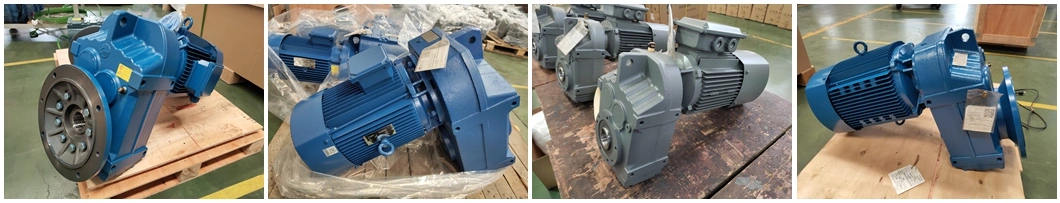 Parallel Shaft Gear Motor Helical Gearbox with Hollow Output Shaft Speed Reducer