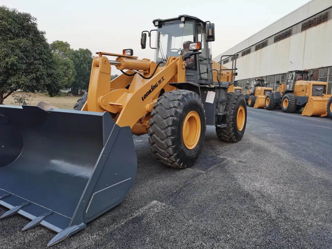 Excellent Performance 5 Ton Mini Hydraulic Wheel Loader Lonking Zl50nc with Weichai Engine