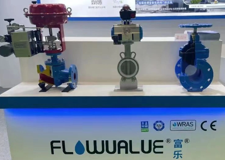 Electric Pneumatic Actuated Control Butterfly Valve