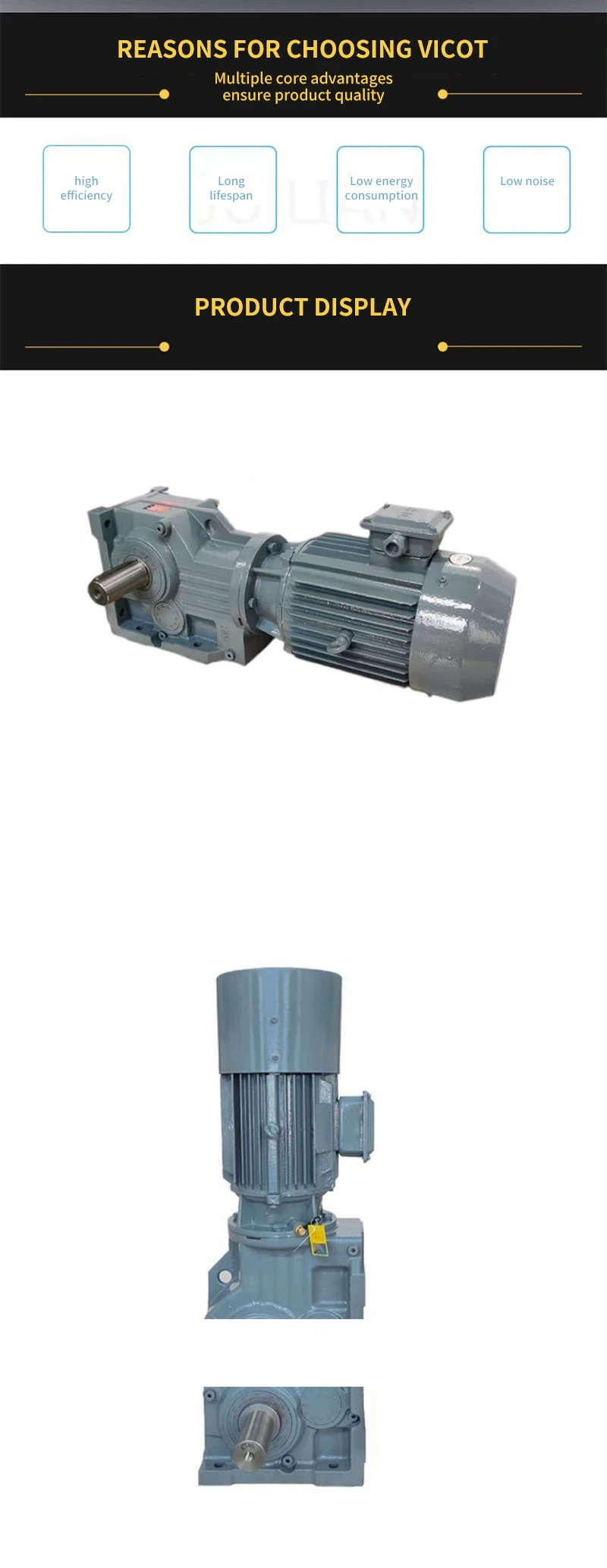 R/K/F/S Four Series Reducers, K Series Spiral Bevel Gear Reducers, Hard Tooth Surface Gear Transmissions