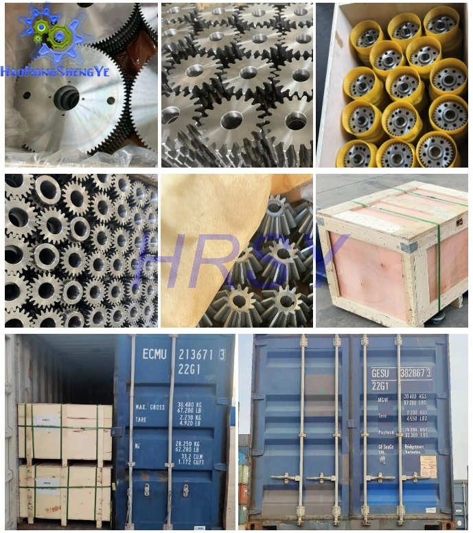 Tianjin Source Factory Stainless Steel Ground Modular 1 1.25 1.5 1.75 2 3 4 5 6 7 8 9 10 Worm Bevel Straight Helical OEM Pinion Gear (DIN5 DIN6)