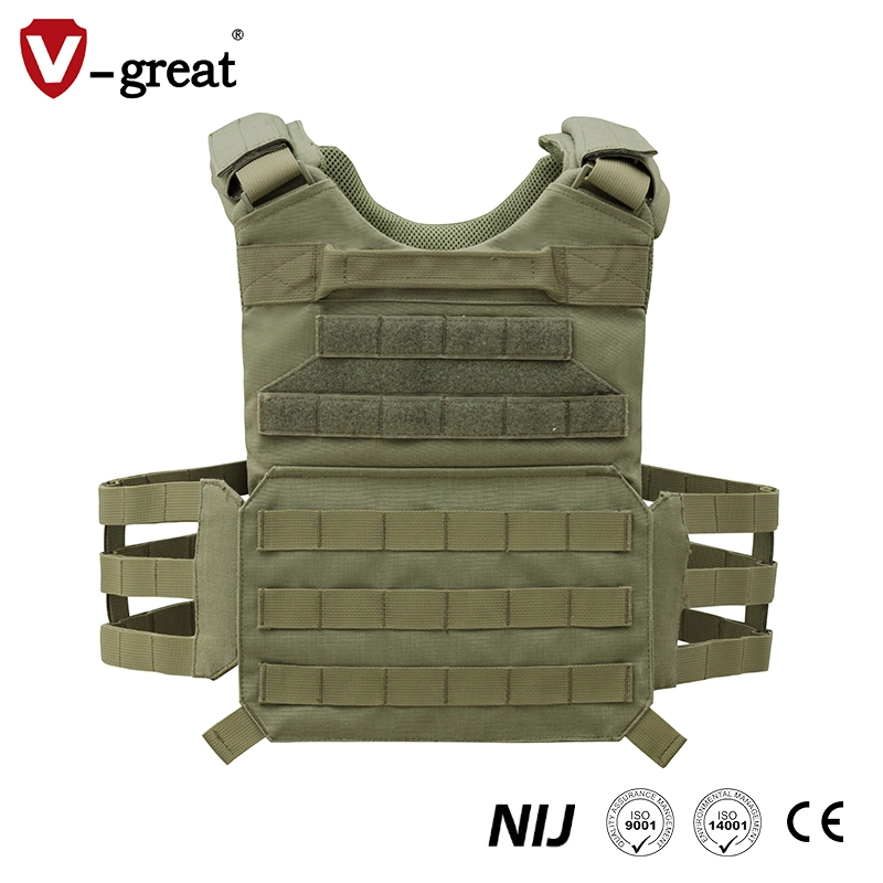 Detachable Shoulder Pads Ajustable Nij Iiia Ballistic Bulletproof Kevlar Vest
