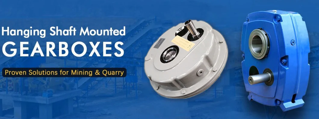 ATA Series Shaft Mount High Torque Helical Reduction Gearbox