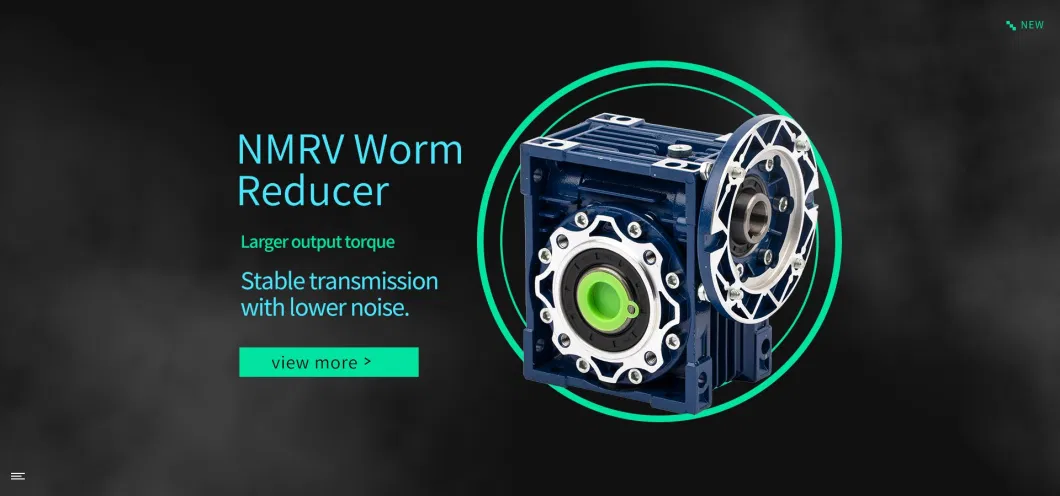 Nmrv Worm Gear Motor Gearbox Reducer RV Worm Transmission Gearbox Worm Reduction
