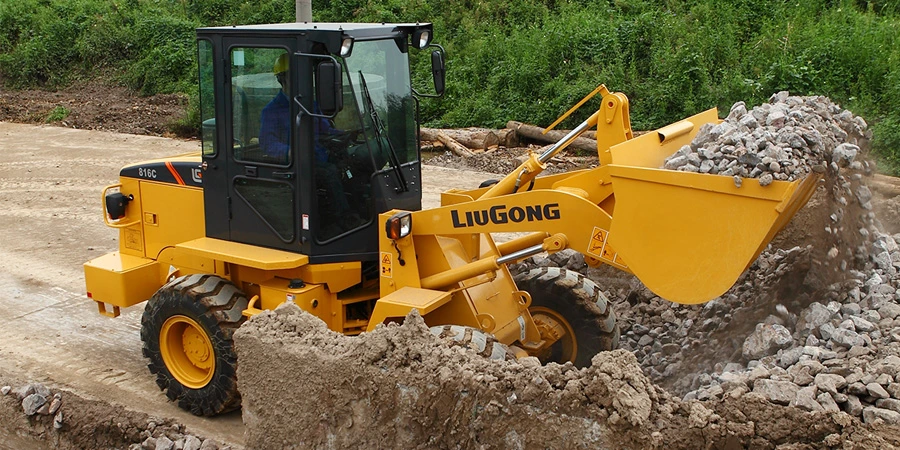 Liugong 3tons Wheel Loader Machine 835h Small Loader