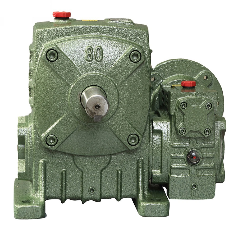 Wp Cast Iron Housing Worm Gear Single Speed Gearbox