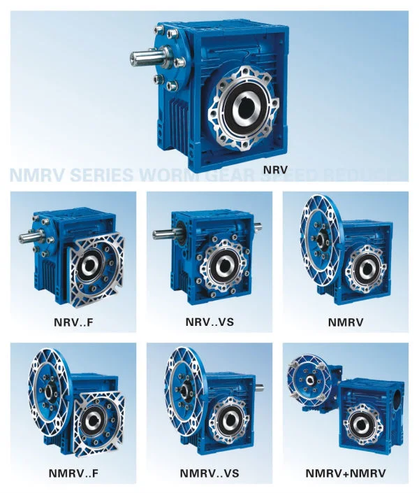 Nrv Nmrv Series Aluminum Alloy Worm Reducer