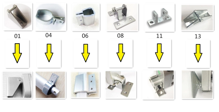 24V Linear Actuator with Potentiometer with Manual Hand Crank Load Force 500n Speed 20mm/S Stroke 200mm IP54/IP65