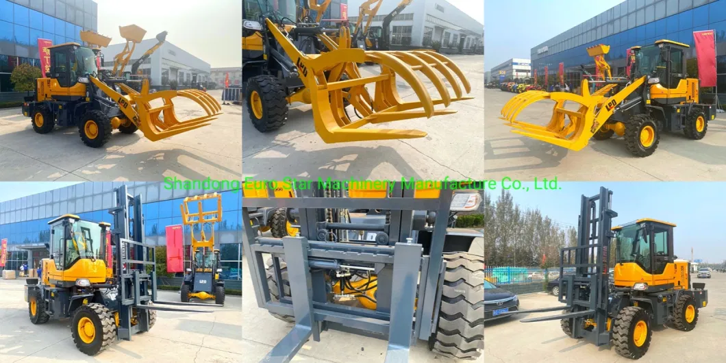 Compact Articulated Loader Efficient Wheel Loader for Railways, Highways, Mines