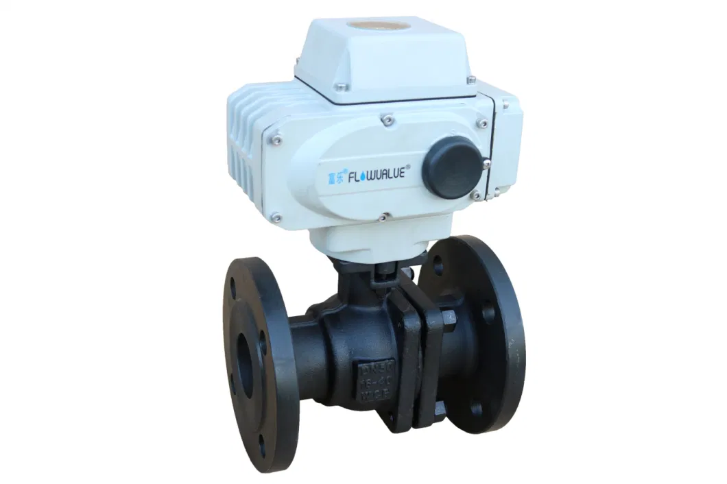 Carbon Steel Wcb Body Flange End Lever/Gearbox/Pneumatic/Electric Operated Ball Valve