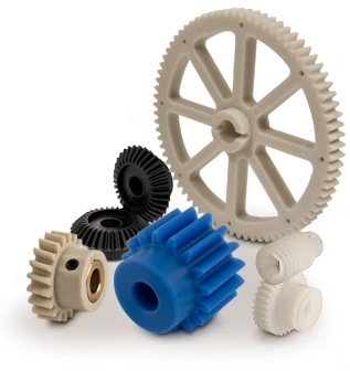 Hundreds of Standard POM Gears Include Pinion Gear, Spur Gear, Double Spur Gear, Face Gear, Worm, Clutch Gear &amp; Safety Gear Nylon Plastic Gears