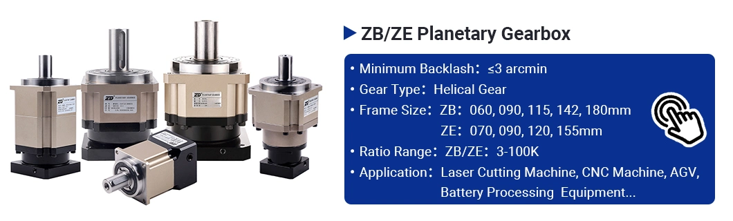 ZD Low Backlash Torque Helical Gear Right Angle High Ratio Planetary Speed Reducer Gearbox