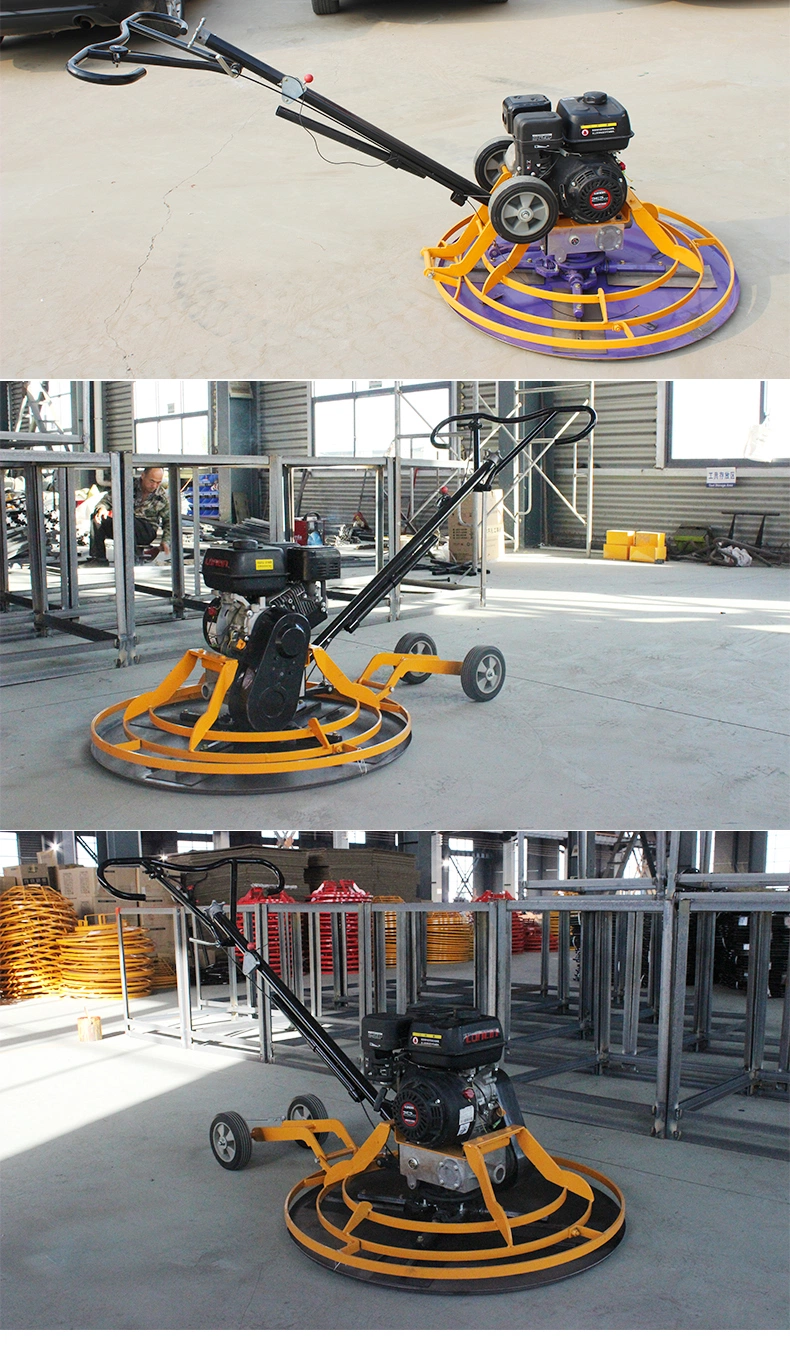 Construction Manufacturer 600mm 700mm 800mm 900mm 1000mmv 1200mm Road Helicopters Walk Behind 5.5HP Gasoline Surface Concrete Power Trowel