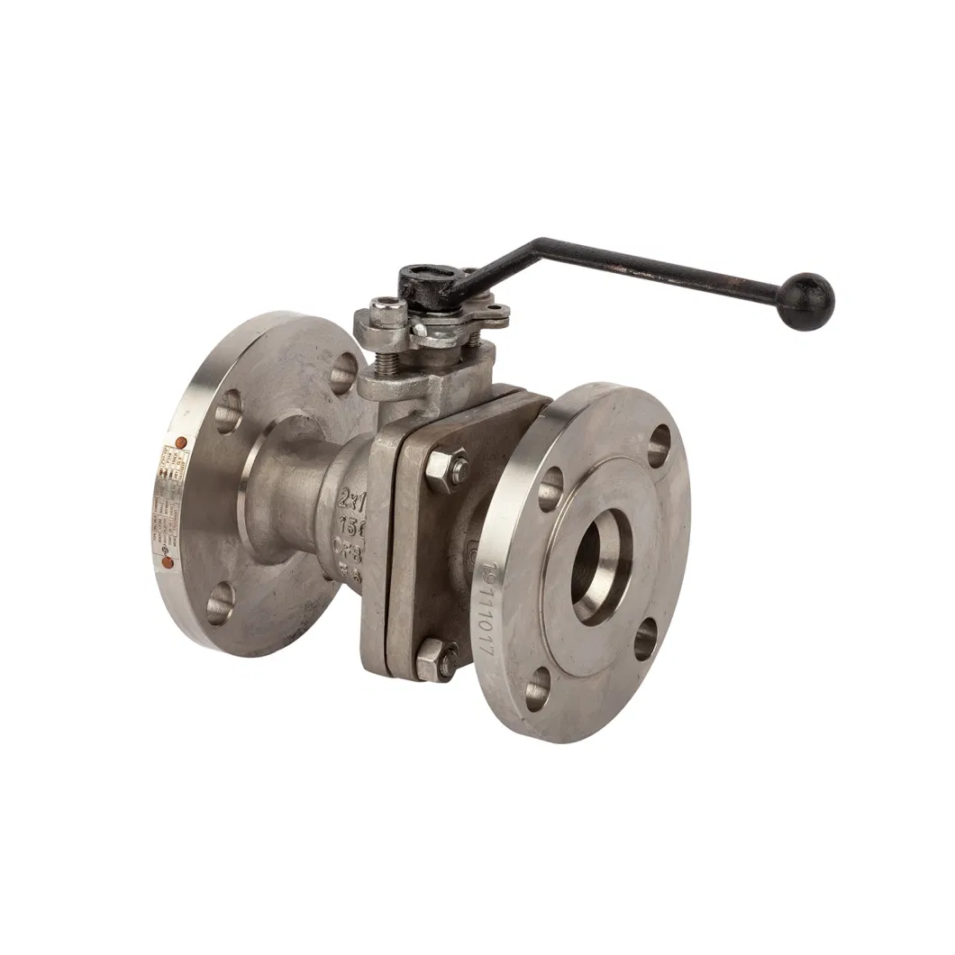 API 6D 2 PC Gear Operate Stainless Steel/Carbon Steel Floating/Trunnion Cast Ball Valve Gas Valve