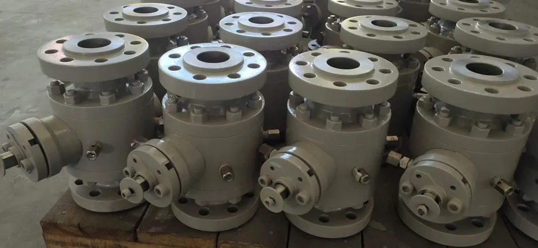 Customized Forged Trunnion Mounted Worm Gear Ball Valves Full-Port Fully Welded Ball Valve