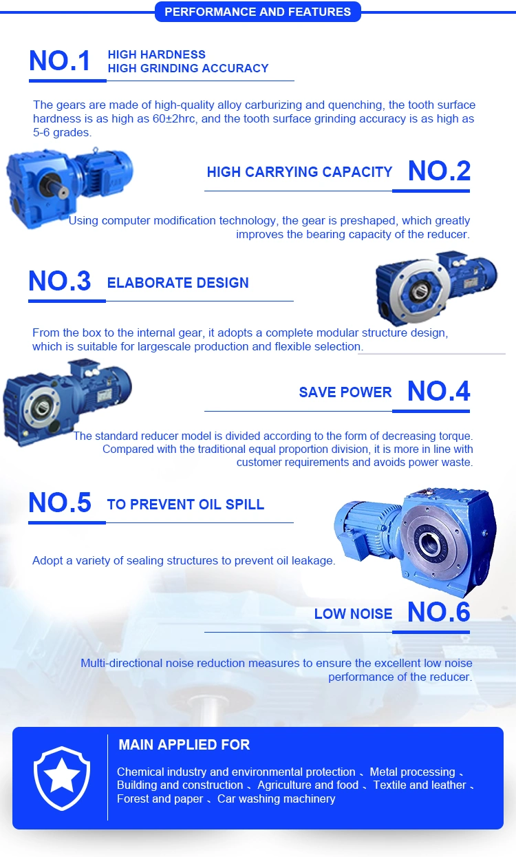 P Series Planetary Gearbox with Ductile Cast Iron Housing and Hardened Tooth Gear