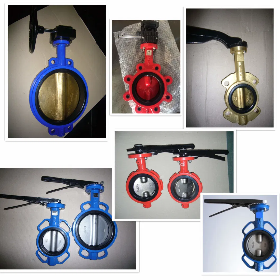 Cast Iron Ductile Iron Check Valve Ggg40 Double Eccentric Offset Pn10/16/25 Manual/Actuator Flanged Butterfly Valve