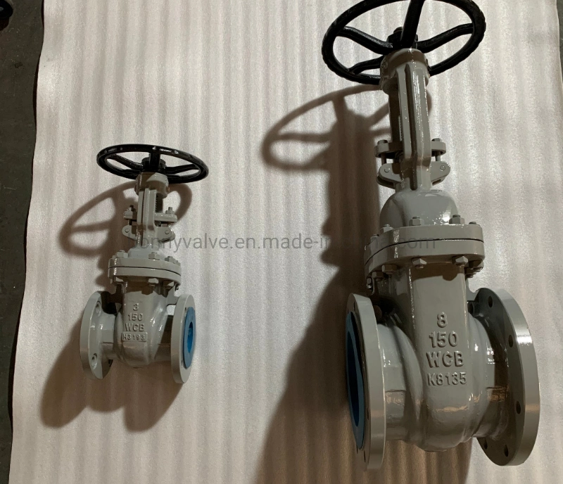 En 1984 DN500 Pn40 Gearbox Operated Wcb Gate Valve