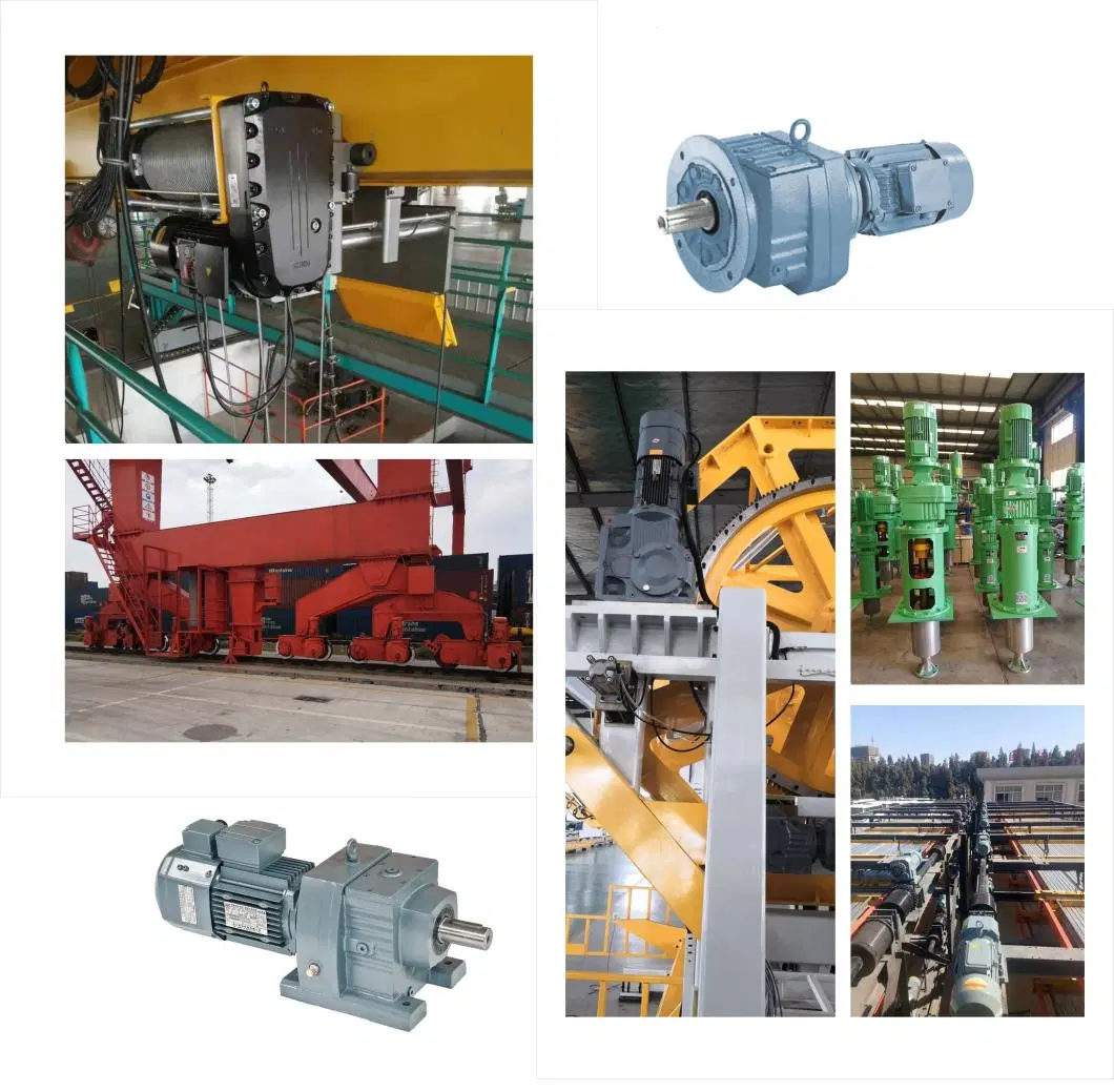 Helical and Bevel Helical Gear Units for Industrial Transmission Machine