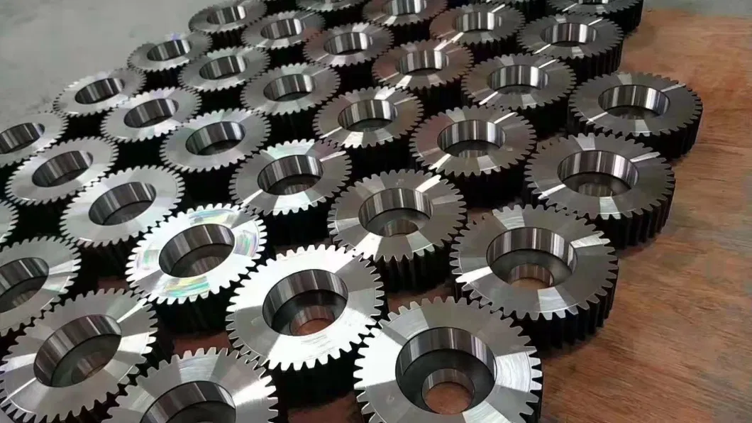 Forging Hobbing Die Casting Gear Steel Metal Differential Drive Motor Slew Crown Rack Pinion Wheel Worm Shaft Spiral Helical Spur Bevel Transmission Gears