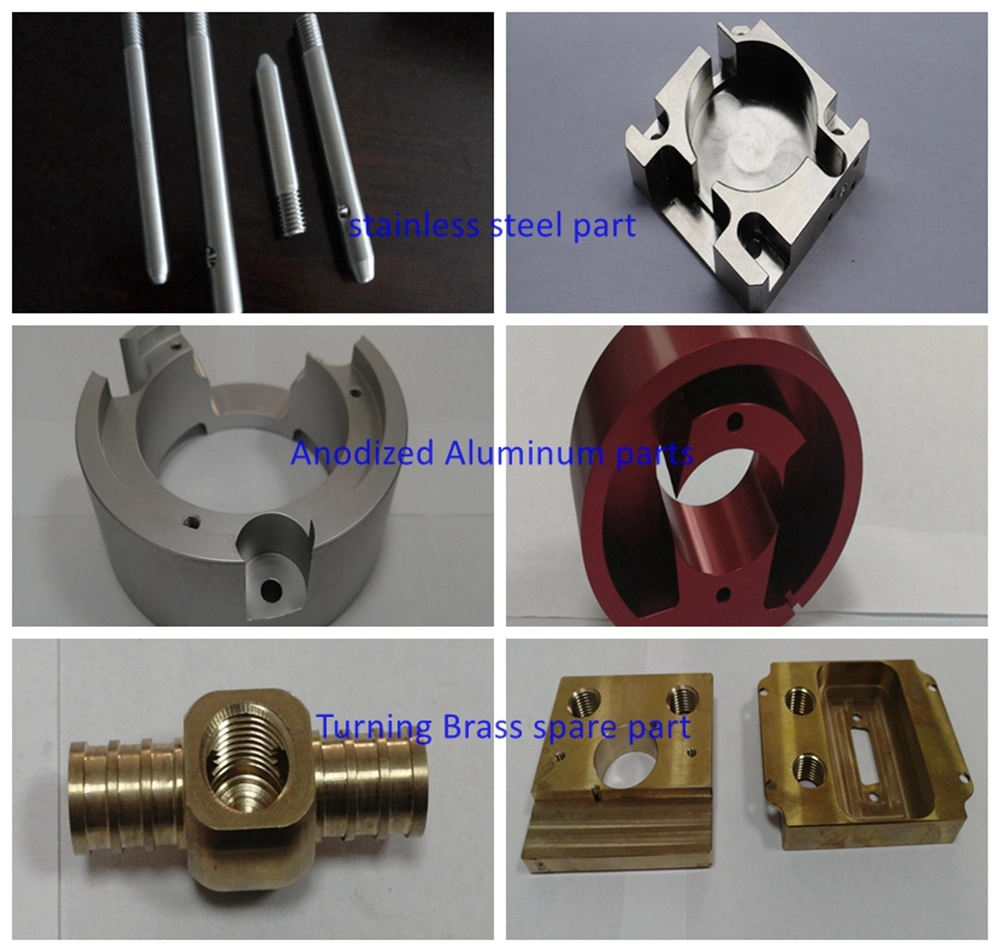Custom Brass Machining Turning Worm Gear with Aluminum Worm