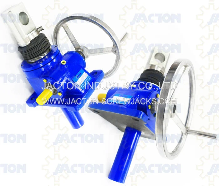 Best Price Hand Operated Worm Gearboxes, Manual Hand Wheel Crank Screw Jacks, Miniature Lift Using Gears Crank Manufacturer