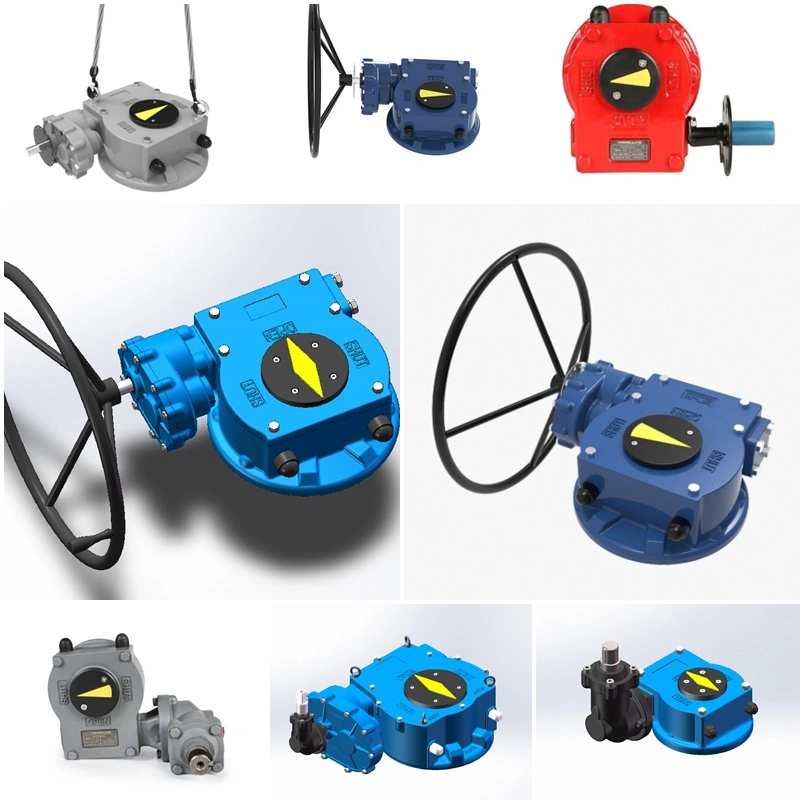 2022 New Design Valve Worm Gearbox Speed for Ball Valve Butterfly Plug Valves Cheap Good Quality Made in China