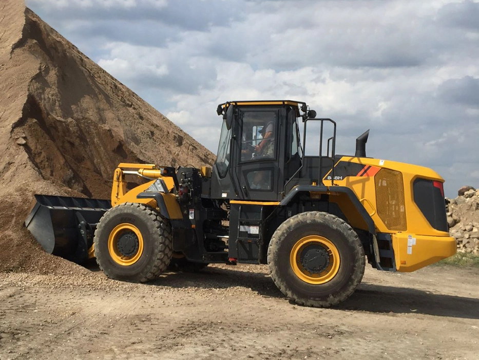 Liugong 5 Ton Wheel Loader Clg856 with High Configuration