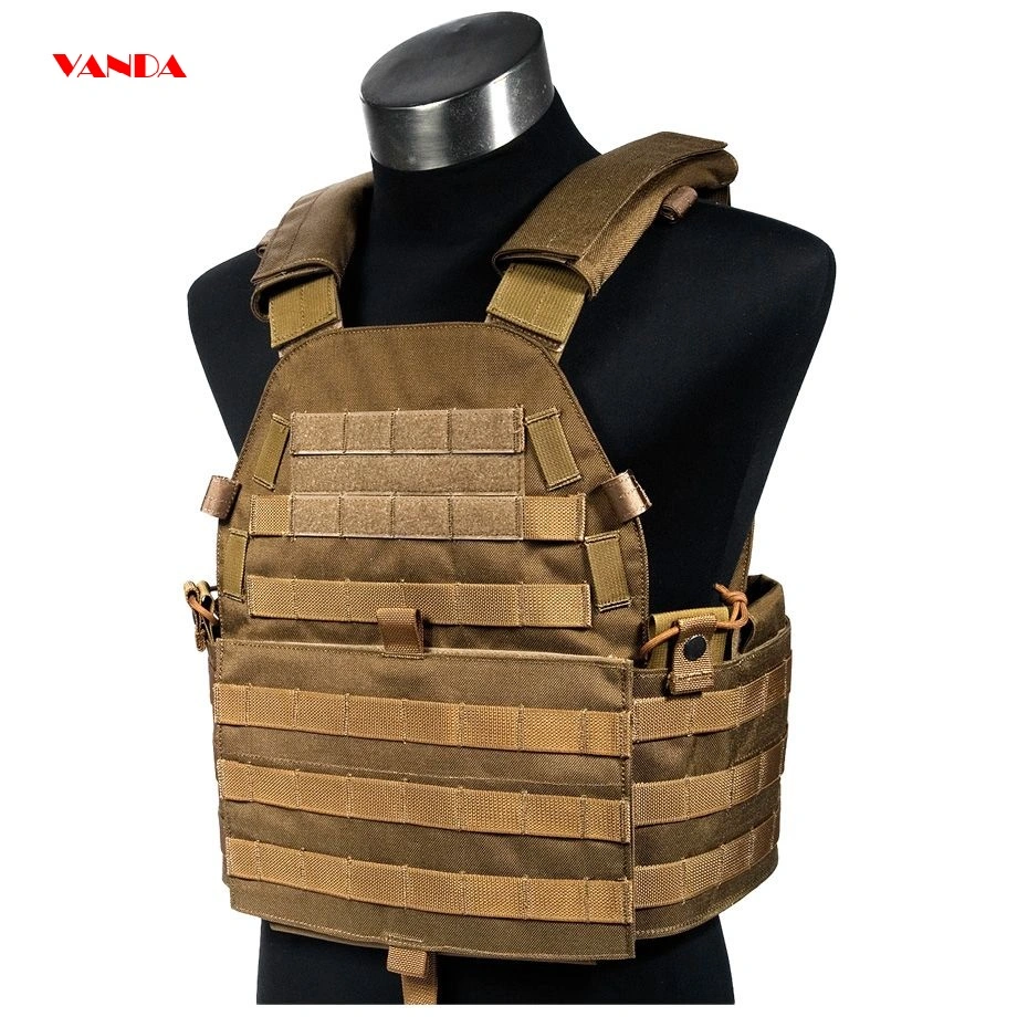 Lightweight PE/Aramid Plate Carrier Tactical Vest for Government Tender