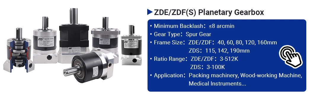 ZD Low Backlash Torque Helical Gear Right Angle High Ratio Planetary Speed Reducer Gearbox