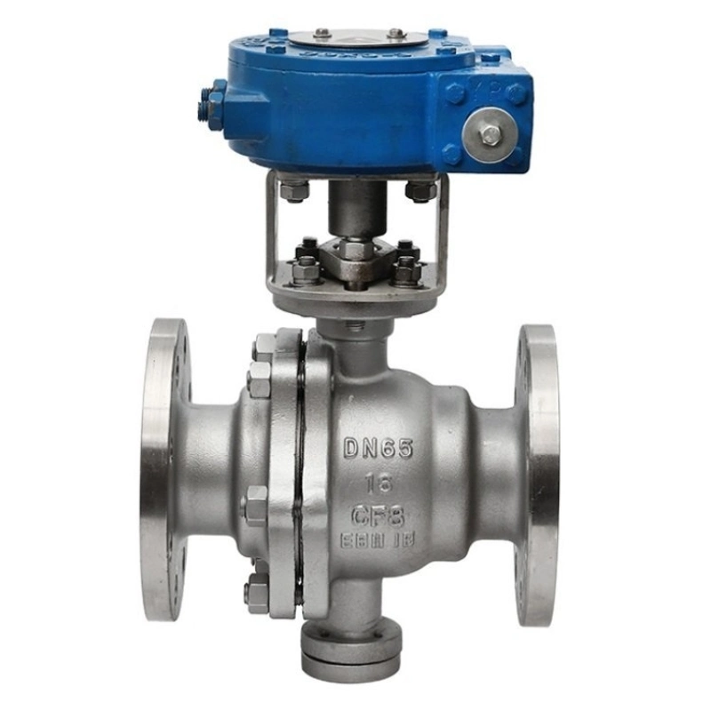 Q347h Worm Gear Fixed Ball Valve Hard Seal Fixed Ball Valve