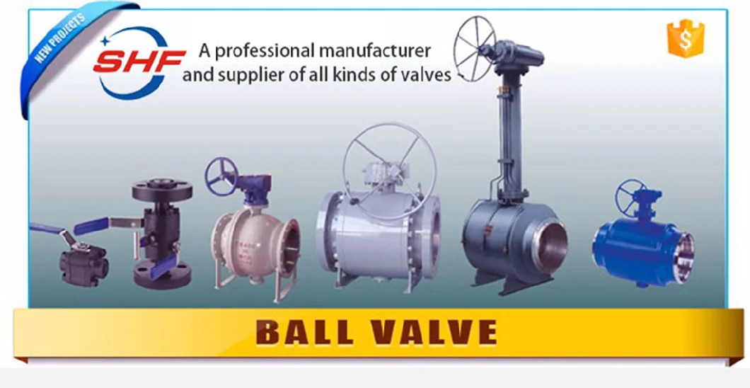 China Supplier Factory Direct Gear Box Fully Welded 20# Steel Ball Valve